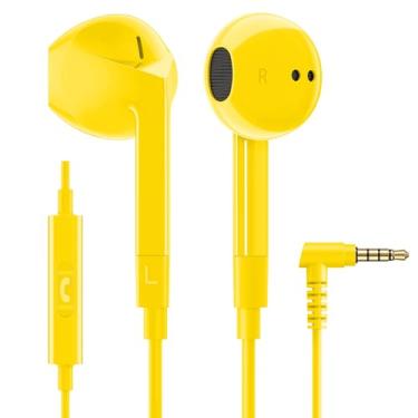 Imagem de LUDOS FEROX Fones de ouvido intra-auriculares com fio, 5 anos de garantia, fones de ouvido com microfone, isolamento de ruído com fio para fones de ouvido de 3,5 mm para iPhone, Samsung, laptop