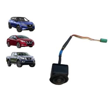Imagem de Câmera Vídeo Retrovisor Nissan Versa Kicks Frontier Sentra