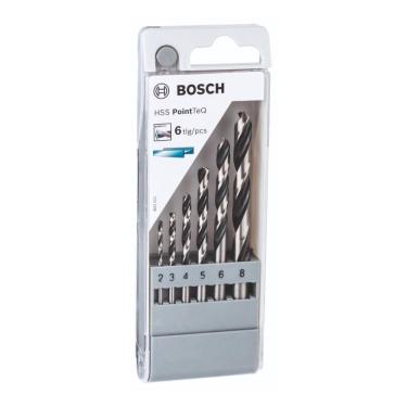 Imagem de Jogo 6 Brocas Aço Rápido Bosch Hss-pointteq