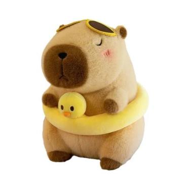 Imagem de Boneca de Pelúcia Capivara 23cm - Macia e Fofa - Presente Ideal, Xl108