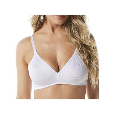 Imagem de Sutiã Anatômico Sem Aro Moderato Demillus Plus Size, 52, Branco