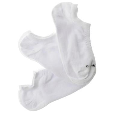 Imagem de Kit com 3 pares de meias sortidas invisível lupo - 32700, Branco, 41/4