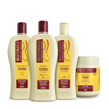 Imagem de Kit Bio Extratus Tutano (500mL/g) Shampoo, Condicionador, Banho de Creme e Creme de Silicone