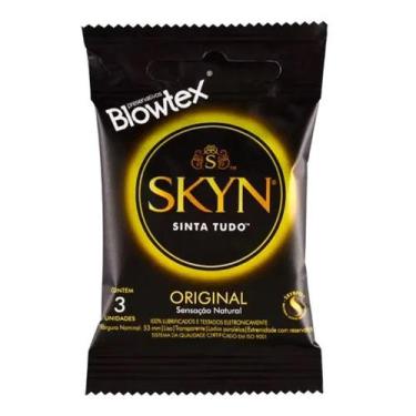 Imagem de Preservativo Blowtex Skyn Original 3 Unidades
