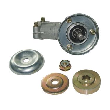 Imagem de JRL Gearhead Gear Head Gearbox haste quadrada de 26 mm de diâmetro M10X1.25LH cortador de escova cortador de esmalte