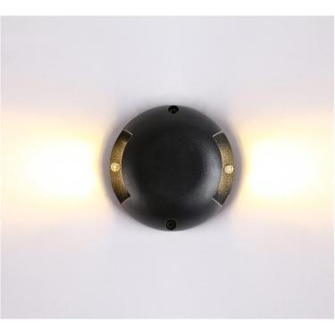 Imagem de Luz De Convés Led Luz De Solo Ip67 Iluminação Externa à Prova D'água Montada Em Superfície Para Iluminação De Degraus De Caminho De Quintal Luz De Dois Em Direção A Ld, 5-green, 2 * 2w-220v