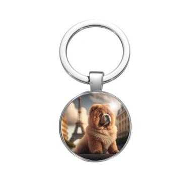 Imagem de Chaveiro Chow-chow em Paris - RECANTO ASTRAL