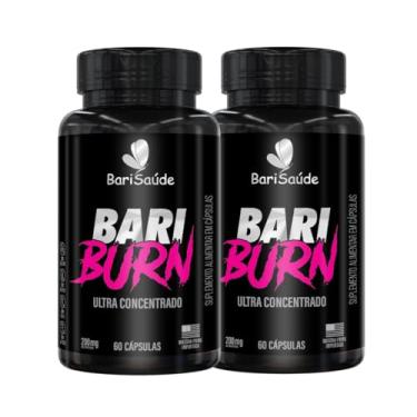 Imagem de Bari Burn Kit com 2 – Suplemento com Cafeína, Taurina, L-Carnitina, Cromo, Coenzima Q10 e Resveratrol | 60 cápsulas.