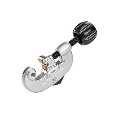 Imagem de RIDGID 32915#10 Cortador de tubos de alimentação de parafuso com roda resistente, cortador de tubo de 0,32 cm a 2,5 cm, prata/preto, pequeno