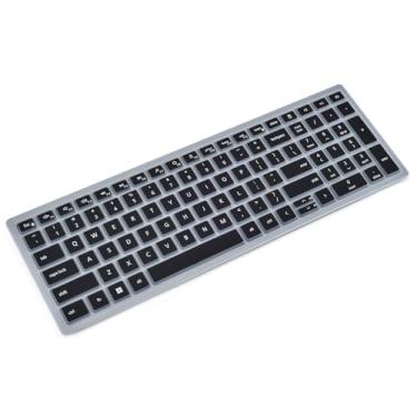 Imagem de Capa de teclado para teclado Dell Pro Plus KM7120W e KB740, película protetora de teclado KM7120W - preta
