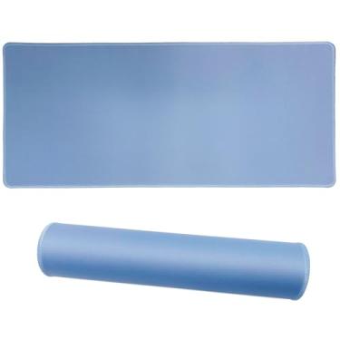 Imagem de Jahosin Mouse pad grande para jogos, base de borracha antiderrapante, [70 x 28 pol] Tapete de mesa de computador para PC, Mac, laptop - bordas costuradas e superfície lisa para escritório, casa