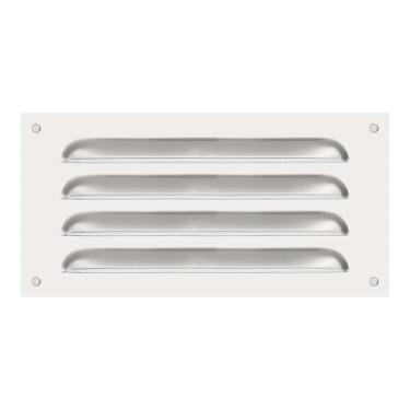 Imagem de PATIKIL Capa de ventilação de aço inoxidável de 10 x 20 cm, capa de ventilação de grade de ar HVAC, malha embutida para casa, cozinha, lareira, banheiro, parede, teto, prata