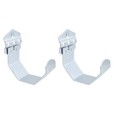 Imagem de Rannb Ganchos Pegboard de aço metálico resistente, ganchos de pino de 9,5 cm, adequado para quadros espaçados de 2,8 cm, ganchos de parede para pendurar várias ferramentas em casa ou garagem, grande