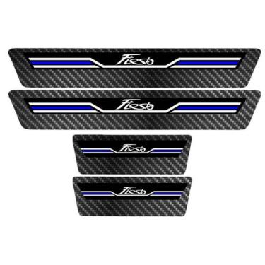 Imagem de Soleira Porta Sport Azul Carbono New Fiesta 14 15 16 17 a 19 - Jhow Ad