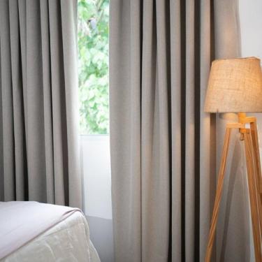 Imagem de Cortina Tecido Blackout 360cm X 260cm Eclipse Astro Bege - CASA ANTONE