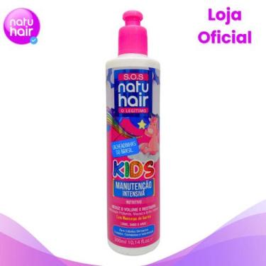 Imagem de Manutenção Intensiva S.O.S Kids Meninas  NatuHair 300ml - Natuhair Cos