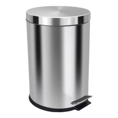 Imagem de Lixeira Em Aço Inox 30 Litros Com Pedal E Cesto Removível