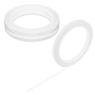 Imagem de MBAIYO Fita de linha de ferramentas de coloração de janela de 3 rolos, fita guia de corte de filme de janela, fitas de linha de corte de 0,6 cm L x 72 jardas para pintura automotiva de carro, kits de