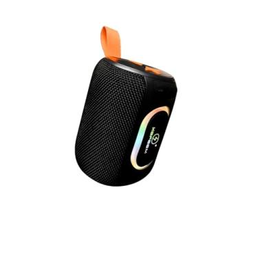 Imagem de Caixa de Som Bluetooth KA-8096, 8W RMS, RGB, IPX4, Portátil com Rádio FM e USB