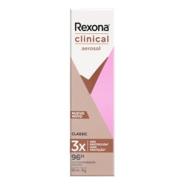 Imagem de Kit c/ 3 Antitranspirante Aerosol Rexona Clinical Classic