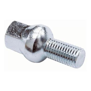 Imagem de Jogo De Parafuso Roda Cromado Chave 19Mm 16 Peças Brasilia