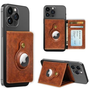 Imagem de Carteira magnética LOHASIC para MagSafe com suporte AirTag para iPhone