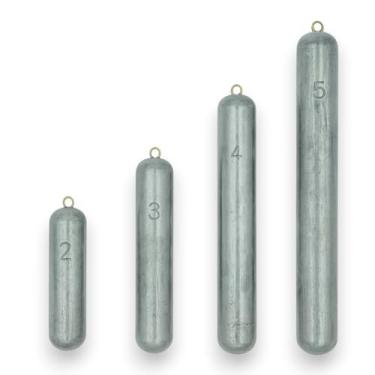 Imagem de END GAME Dissipador de peso de chumbo de pesca com queda profunda, de 900 a 2,20 kg disponível, cabe no suporte de rodas, feito nos EUA (1,80 kg)