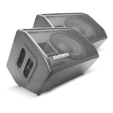 Imagem de Kit Caixa Ativa + Passiva Datrel Monitor Retorno Palco 400W