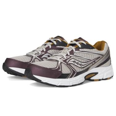 Imagem de Saucony Tênis unissex adulto Ride Millennium, Cinza/vinho, 42