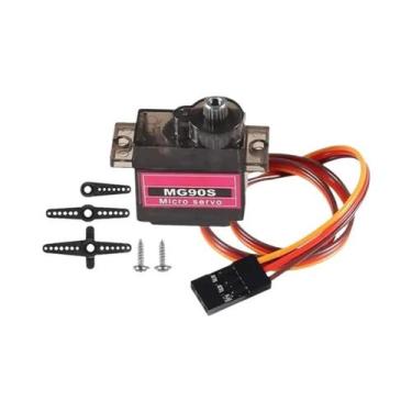 Imagem de Mini Servo Digital Aokin SG90 MG90S 9g 180/360 Graus Para Helicóptero 