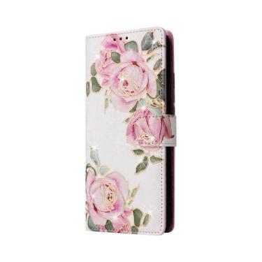 Imagem de Capa De Telefone Em Couro Floral Para Samsung Galaxy A06 A16 A26 A36 A