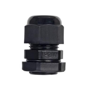 Imagem de Conector Prensa Cabo Nylon Preto - CIRILO CABOS, PG16