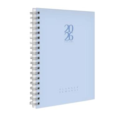 Imagem de Agenda 2026 Planner Semanal Solid Colors Azul Celeste