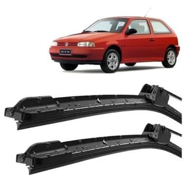 Imagem de TIGER AUTO - KIT PALHETA DIANTEIRA E TRASEIRA EM SILICONE - APLICAÇÃO VW GOL IV 2005 EM DIANTE'