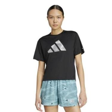 Imagem de Camiseta Adidas Adi365 Running Essentials Feminina - Preto 2GG-Feminino