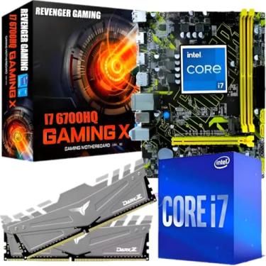 Imagem de KIT UPGRADE GAMER DDR4 - I7 6 GERAÇÃO 4.0GHZ + PLACA MÃE + 32GB RAM (32GB DDR4)