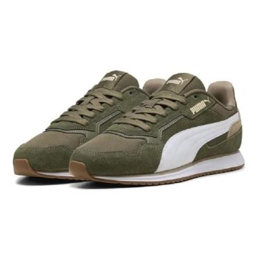 Imagem de PUMA St Miler Tênis masculino, Loden verde-branco-chiclete Ah25, 41