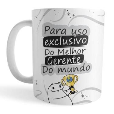 Imagem de Caneca Xicara Gerente profissões 325ml para gerente - Voar Personaliza