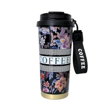 Imagem de Copo Térmico de Café Inox 500ml (Estampa:04)