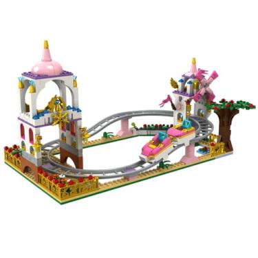 Imagem de Xalingo Blocos de Montar Montanha Russa Encantada 479 Peças