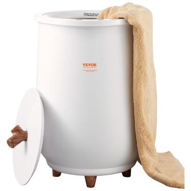 Imagem de Aquecedor de Toalha Elétrico com Desligamento Automático e Temporizador de 4 Níveis para até 2 Toalhas Grandes, 110V, VEVOR E1819Z-US