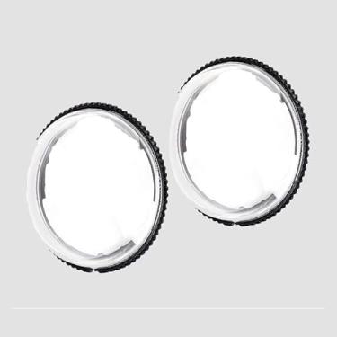 Imagem de Capa protetora de lente de policarbonato para Insta360 X4 antiarranhões capa de lente de vidro temperado rotativo acessórios 1 conjunto