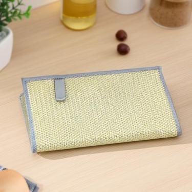 Imagem de 10 peças de pano de prato multiuso de fio úmido e seco, pano de limpeza de fio resistente a arranhões, pano de esfregar, para prato, pia, fogão