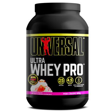 Imagem de Ultra Whey Pro 909g Morango - Universal Nutrition