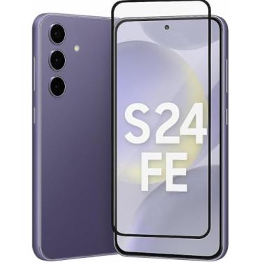 Imagem de Película Protetora de Cerâmica para Samsung Galaxy S24 FE - Anti-Riscos, Alta Sensibilidade, Cobertura Total