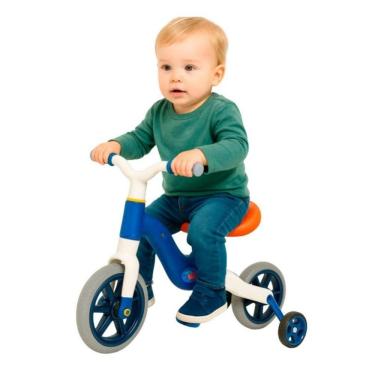 Imagem de Bicicleta Infantil De Equilíbrio 2 Em 1 Com Rodinhas Removíveis