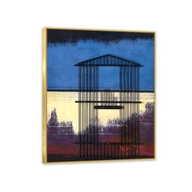 Imagem de Pôster Max Ernst Freedom Destroyed by Absence Reproduções de pinturas famosas Surrealismo Arte de parede Tela Max Ernst Decoração de parede para presentes de sala de estar 65 x 50 cm (66.0x48.3 cm