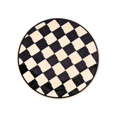 Imagem de Jogo De Pratos Sobremesa Em Cerâmica Unni Com 6 Peças 18,5cm Oxford Damas