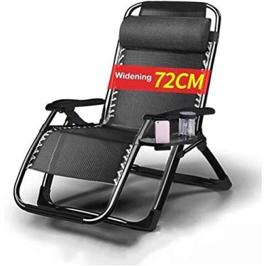 Imagem de Espreguiçadeiras de jardim, espreguiçadeiras dobráveis, espreguiçadeiras reclináveis, espreguiçadeiras reclináveis, para uso ao ar livre, gramado, acampamento, cadeira de balanço grande, portátil,