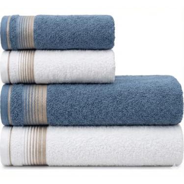 Imagem de Kit 4 Toalhas Gigante Alta Absorção Sublime 70x150cm